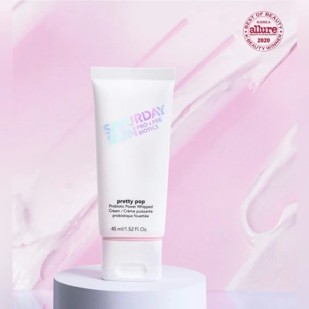 BRAND NEW IN BOX Saturday Skin Pretty Pop‎ Probiotic Power Whipped Cream